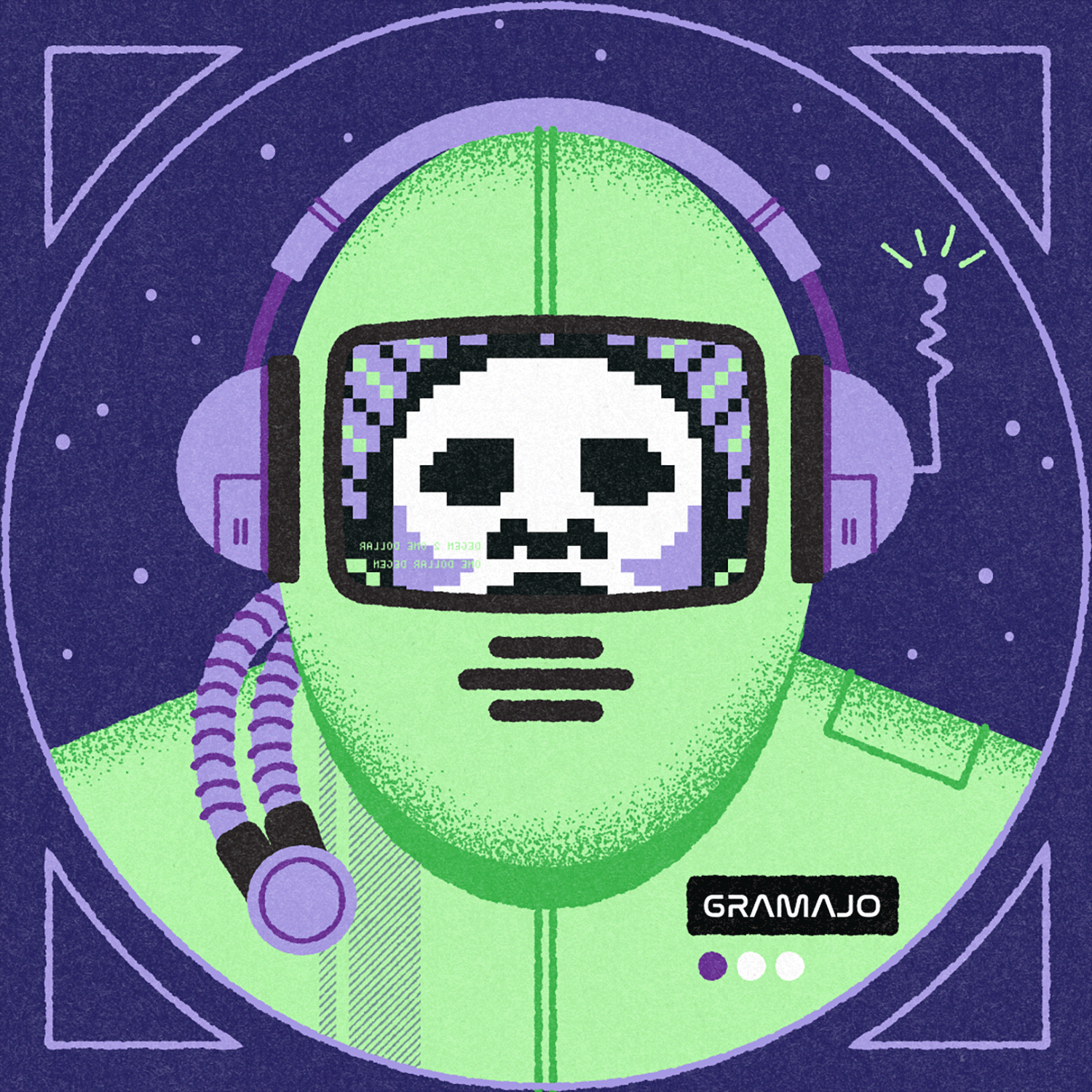 Podcast Spacesuit design gif hand drawn illustration mightymoss motion graphics podcast spaceman spacesuit