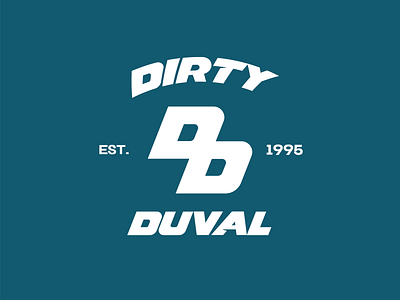 Dirty Duval Football Club Sports Team Logo Branding advertisement branding football football team game identity illustration illustrator logo logo design marketing mascot sporting sports sports team team visual identity