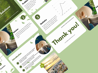 Eco-friendly brand analysis presentations branding canva design infographics instagram canva template presentation templates