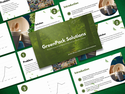 Eco-friendly brand analysis presentations branding canva design infographics instagram canva template presentation templates