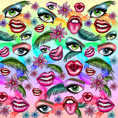 Patterns art colorful design digital drawing graphic graphic design illustration patterns