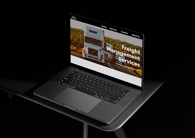 Truck Dispatch Website Design branding graphic design laniding page motion graphics ui website website design