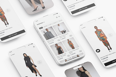 MUGLER - Mobile App Exploration design fashion fashion app mobile app product design shopping shopping app ui ux