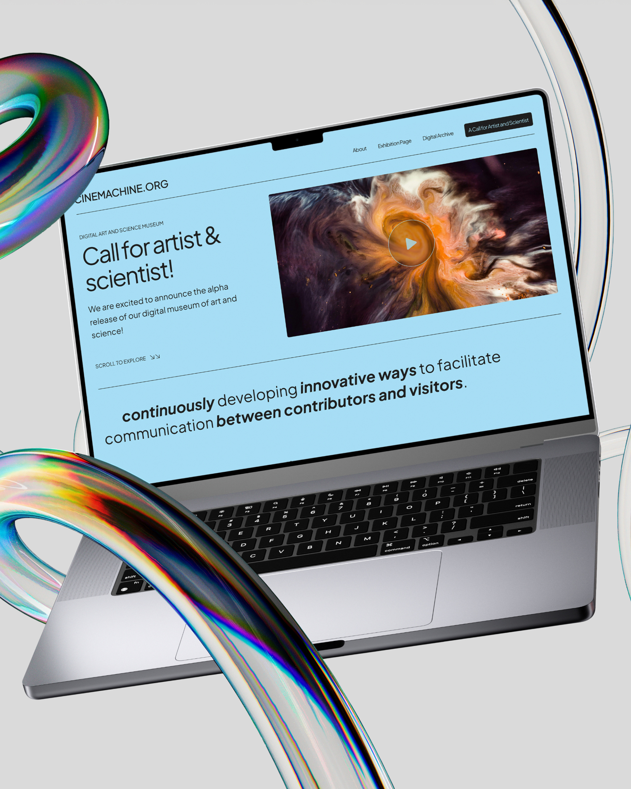 Cinemachine | Website Design blog branding content creation development ui ux web design