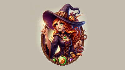 happy halloween casino digital art gambling game art game design gaming graphic design halloween illustration slot design slotmachine