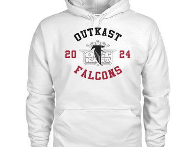 Outkast Falcons 2024 Hoodie design illustration