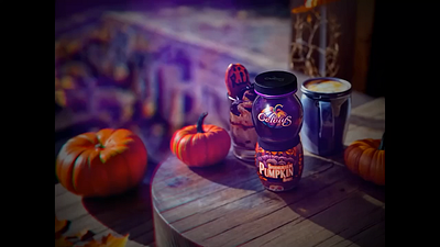 Spooktacular Pumpkin Spice 🎃 Dia de los Muertos & Halloween 3d animation branding coffee design graphic design illustration logo motion graphics