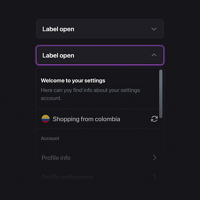 Dropdowns UI Component action list atoms autolayout button buttons components design design system drop down figma ui ui design ui kit user interface variants