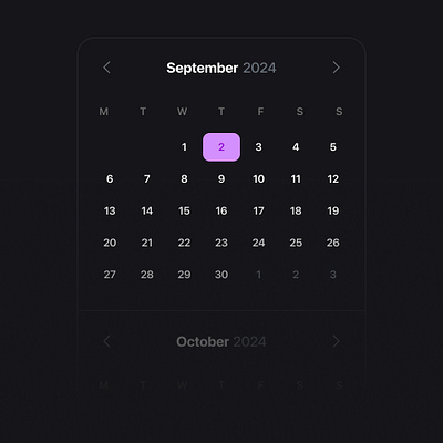 Date picker UI Component atoms autolayout components design design system figma ui ui design ui kit user interface