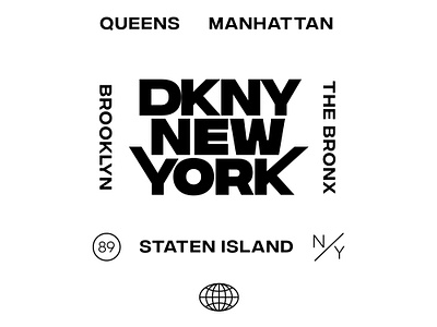 DKNY Graphic graphic design