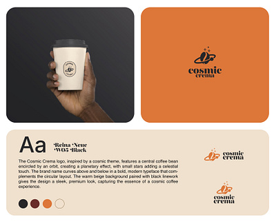 Coffee logo, Cafe Brand, Cosmic coffee logo brand logo brand new logo branding cafe cafe branding cafe logo coffee company logo coffee logo coffee shop logo cosmic coffee logo food logo graphic design logo logo maker premium logo restaurent logo visual identity