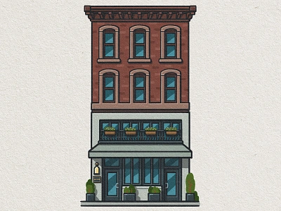 Philly Eats: Vernick Food & Drink architectural drawing architecture drawing food food drink foodie illustration mario restaurant rittenhouse square vernick zucca