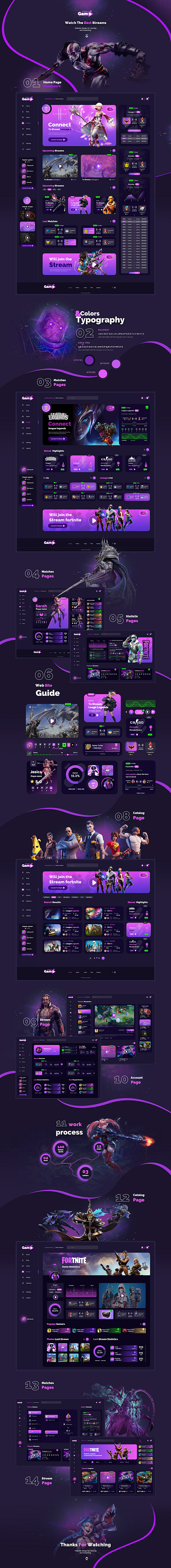 Game landing page design animation design game game design graphic design illustration landing page design logo mothon design motion graphics ui ux web design