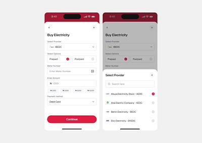 Buy Eelctricity - Mobile buy power design electricity finance fintech tech ui ui design ux ux design