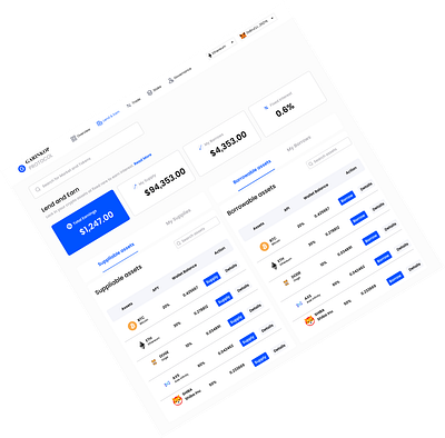 Web3 Asset Dashboard dashboard design figma ui ux web web3