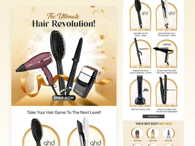 Email Campaign Design adobe photoshop design ui design uiux web design website