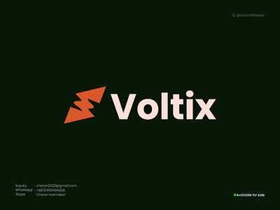 Voltix: Energizing the Future | choton99design abstractdesign brandidentity branding choton choton99design chotondesign cleandesign creativelogo designinspiration geometricdesign graphicdesign illustration logodesign logoinspiration logoprocess logotype minimallogo modernlogo