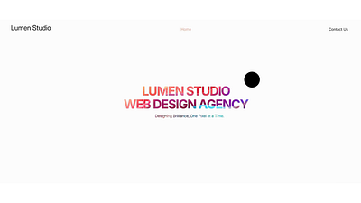 Lumen Studio graphic design motion graphics ui