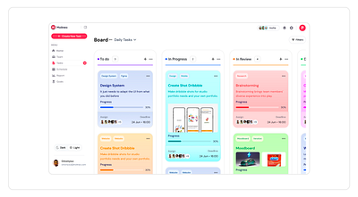 Task page for Monlineo 🪴 dashboard project management task management taskmanagement ui ux