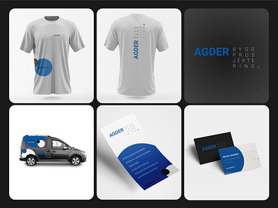 Branding for AGDER advertising branding graphic design logo print design