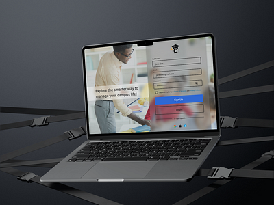 myCampus Website Sign Up and Login Screens education product designer ui ui designer uiux ux ux auditor ux consultant ux designer