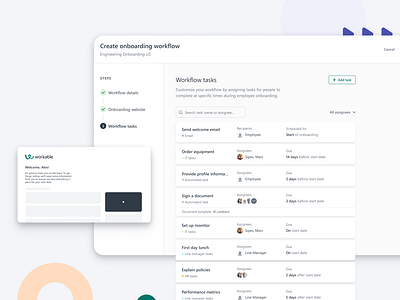 Employee onboarding ui uidesign uiux user interface ux