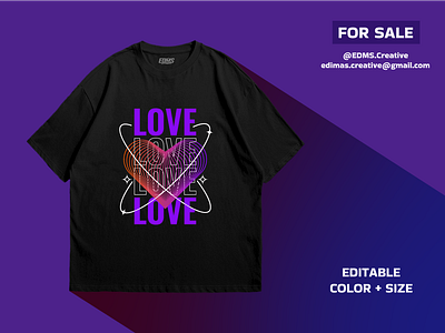 Love Abstrack | Tshirt Design apparel clothing brand design for sale design inspiration designer dribbble shot fashion design graphic design illustration logo design minimalism product design streetwear style trend design tshirt design typography