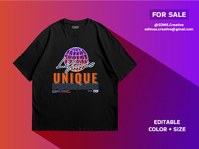 Life is Unique | Tshirt Design apparel clothing brand design for sale design inspiration designer dribbble shot fashion design graphic design illustration logo design minimalism product design streetwear style trend design tshirt design typography