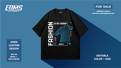 Fashion is art | Tshirt Design apparel clothing brand design for sale design inspiration designer dribbble shot fashion design graphic design illustration logo design minimalism product design streetwear style trend design tshirt design typography