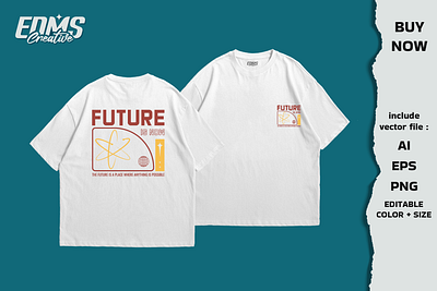 Future is Now apparel clothing brand design for sale design inspiration designer dribbble shot fashion design graphic design illustration logo design minimalism product design streetwear style trend design tshirt design typography