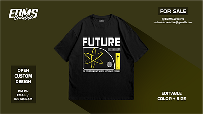 Future | Tshirt Design apparel clothing brand design for sale design inspiration designer dribbble shot fashion design graphic design illustration logo design minimalism product design streetwear style trend design tshirt design typography