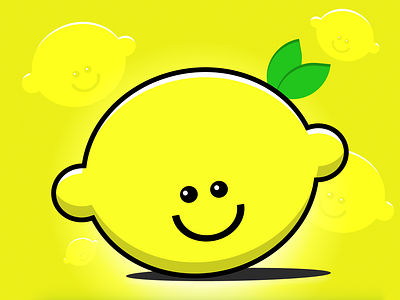 Just a lemon graphic design illustration lemon vector vector graphics фигма