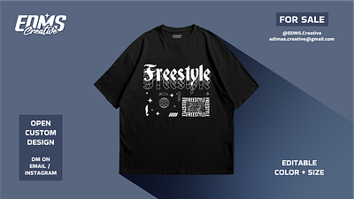 Freestyle | Tshirt Design apparel clothing brand design for sale design inspiration designer dribbble shot fashion design freestyle graphic design illustration logo design minimalism product design streetwear style trend design tshirt design typography