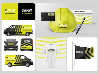 Brand Identity for EGGEN BETONG advertising animation branding graphic design logo print design