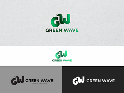 GREEN WAVE - Brand Identity branding corporatesustainability ecofriendly ecoinnovation graphic design greenbusiness greendesign greenliving greenlogo greenwave logo moderndesign sustainability sustainabledevelopment sustainablefuture sustainablesolutions ui visualidentity