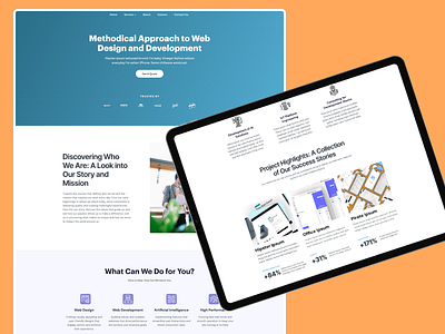 Software Company UI Design designs, themes, templates and downloadable ...