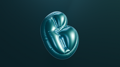 Balloon text experiment - Blender blender bubble experiment light test text