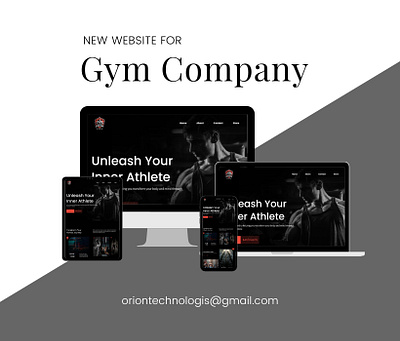 Gym website built on GoHighLevel branding design gohighlevel gym gym website web design web development website website design website development