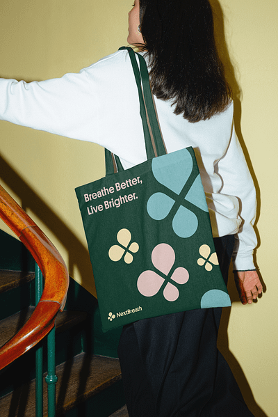 NextBreath Tote Bag app saas