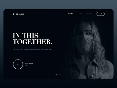 Ronavirus - Web Design corona virus coronavirus covid covid 19 covid19 healtcare web health care healthcare landingpage medical medical site medical web social distancing ui ux web web design webdesign website website design