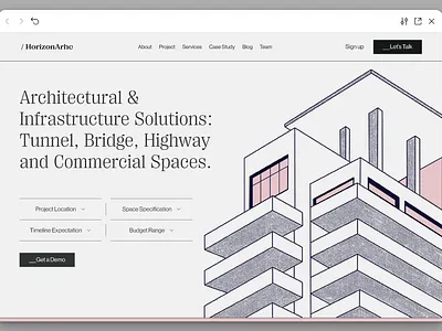 Architecture Website design agency website architect portfolio architecture website figma design figma designer figma website design landing page design in figma portfolio website real estate real estate website uiux uiux design web design