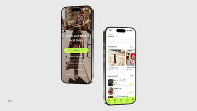 Tours - UX/UI Design design mobile product design ui ui design ux ux design