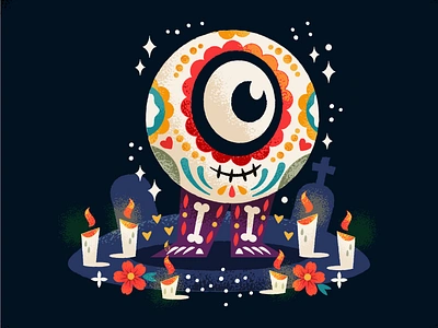 Day Of The Dead Bob coco day of the dead disney family halloween illustration remember me spooky