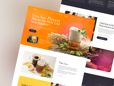 Figma Design Brewery Site figma graphic design ui