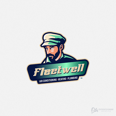 Plumbing Logo branding design graphic design identity illustration logo mark plumber plumbing service tshirt vector