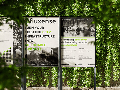 Fluxense Poster Design banner billboard figma graphic design poster