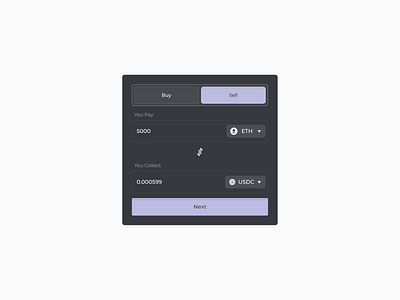 Swap Wallet UI