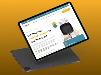 BIPANG: A restaurant website design design figma graphic design mockup ui website website design