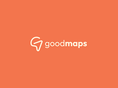 GoodMaps Logo Exploration II agrib arrow branding g g logo goodmaps letter g letter g logo letter mark lettermark line logo logo logo design map mapping maps mark movement navigation one color