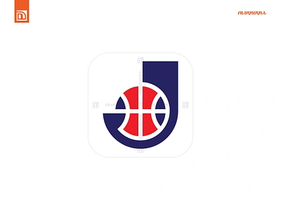 Letter J Basketball Logo Forsale academy athlete ball basket branding design elegant flat graphic design initial j lettermark logo minimal modern monogram sport team tournament vector